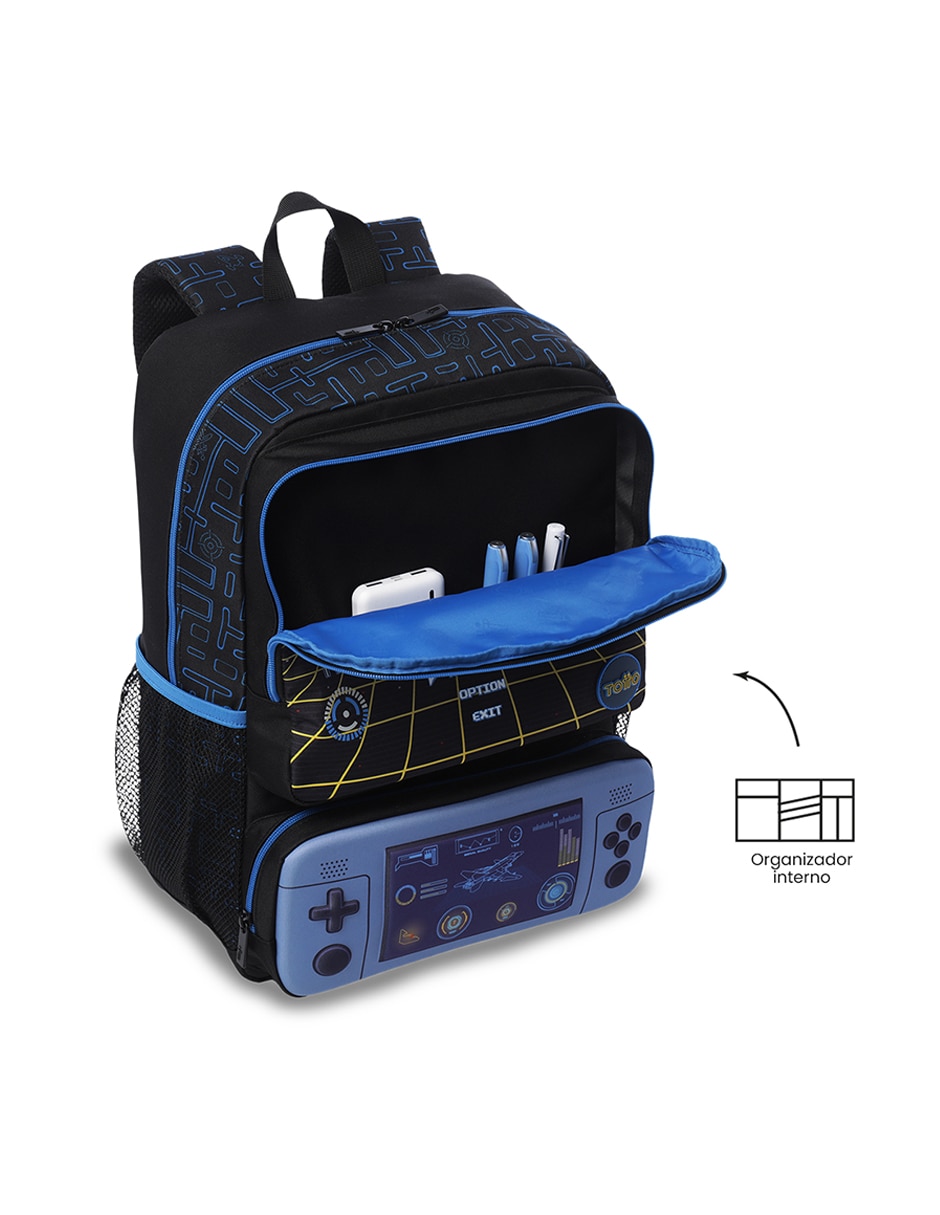 Mochila escolar Vortex para niño 6