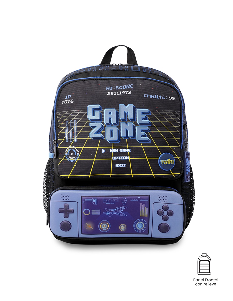 Mochila esolar Totto Vortex para niño