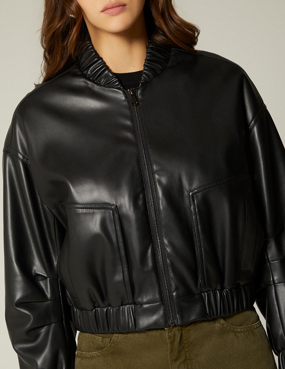 Chamarra bomber studio f para mujer