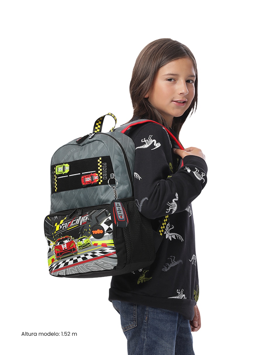 Mochila escolar Grand Prix M para niño 5