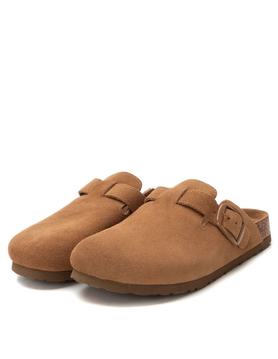 Zueco de piel para mujer 4