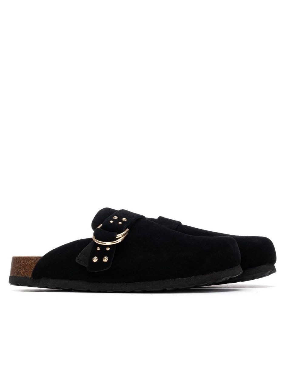 Zueco de piel para mujer 3