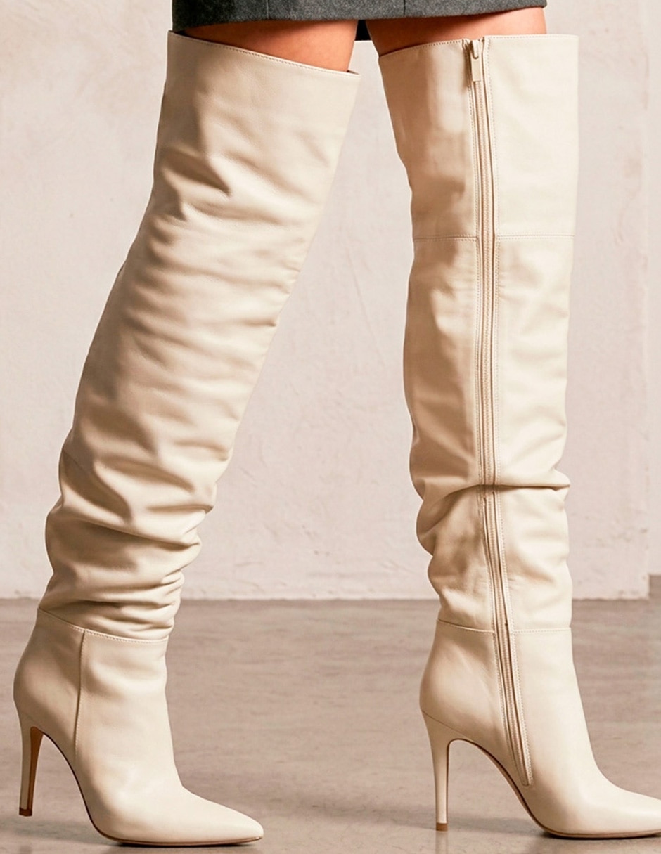 Bota arriba de la rodilla para mujer 3