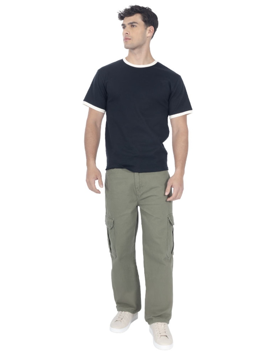 Jeans cargo baggy para hombre 3