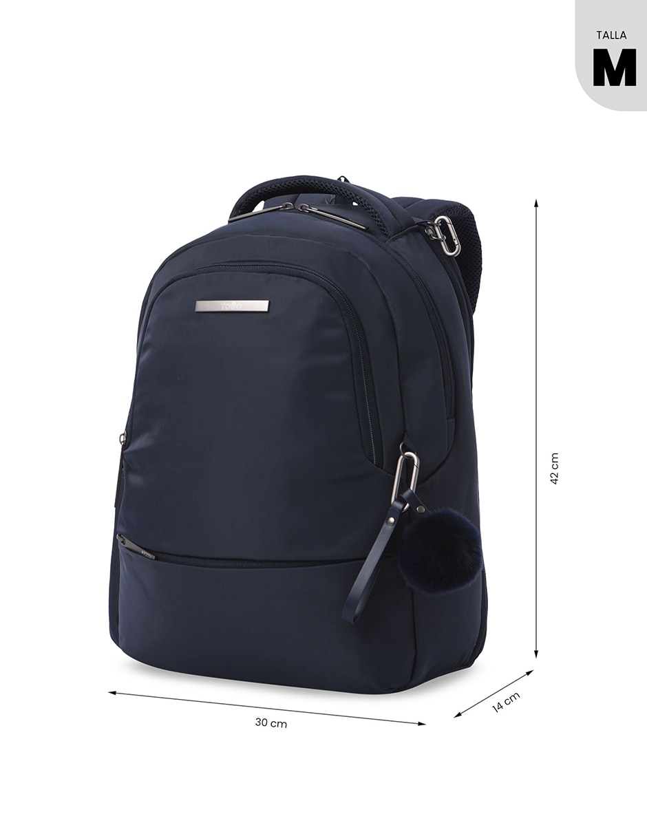 Mochila con portalaptop Totto Adelaide para mujer