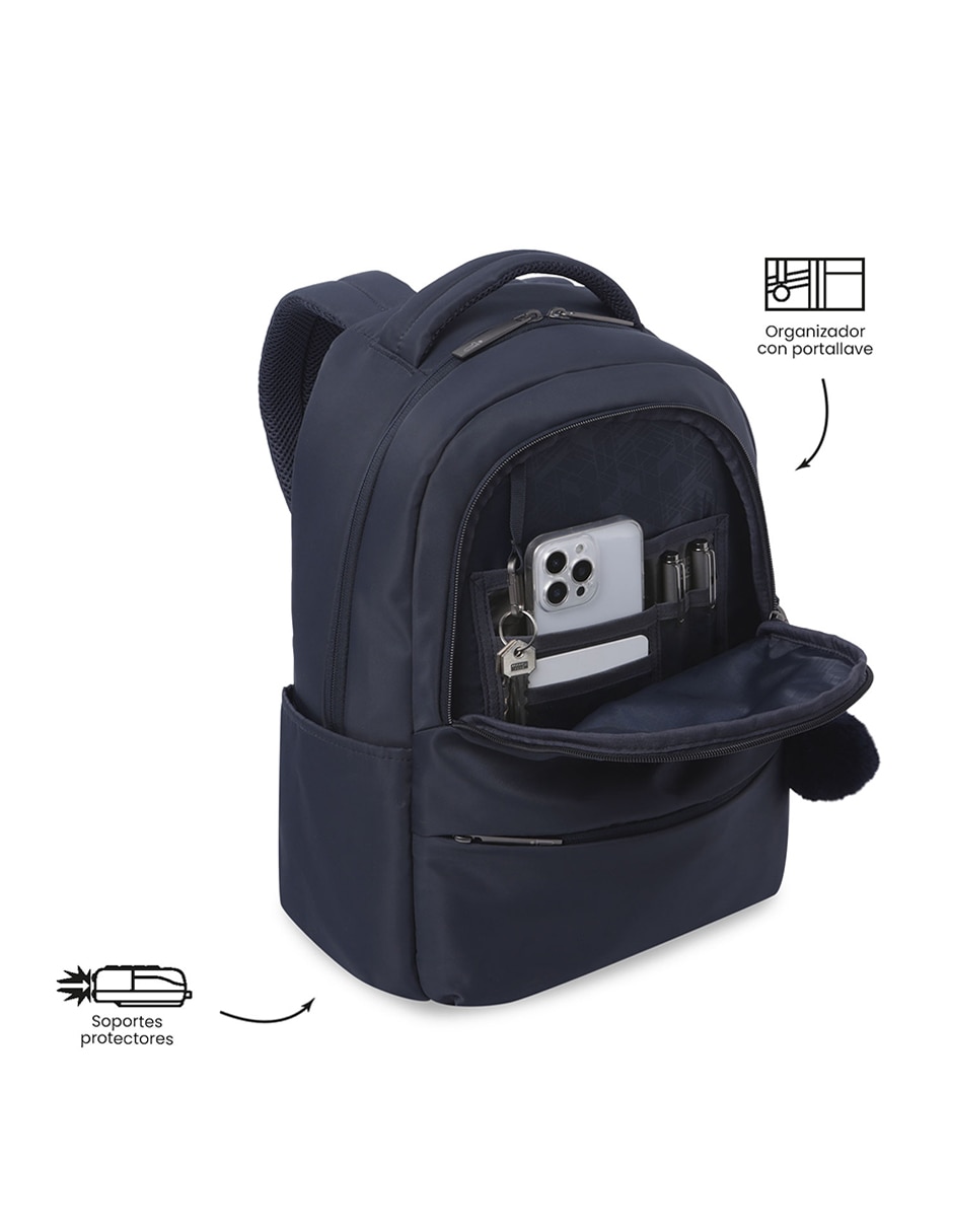 Mochila con portalaptop Totto Adelaide para mujer