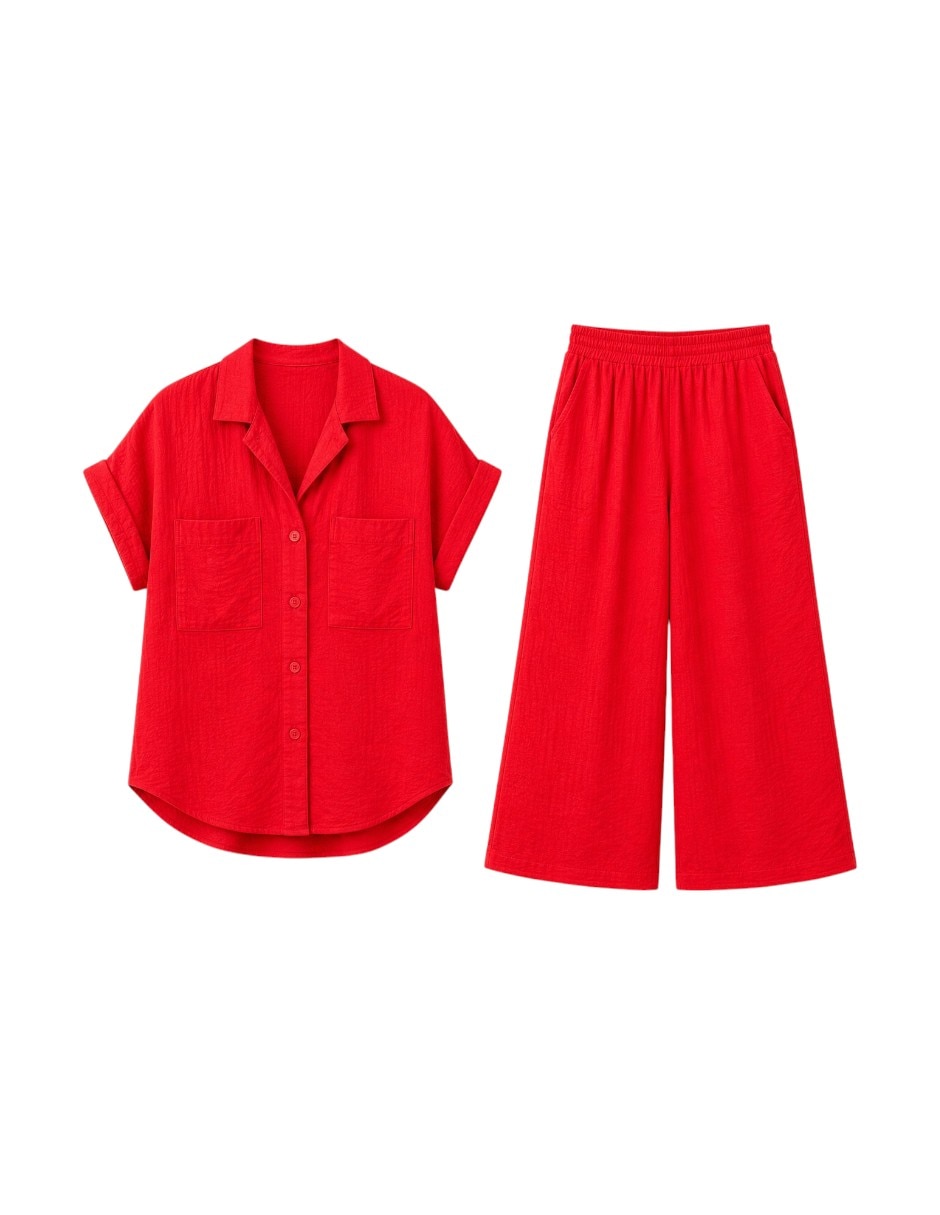 Conjunto casual yaretni moda para mujer