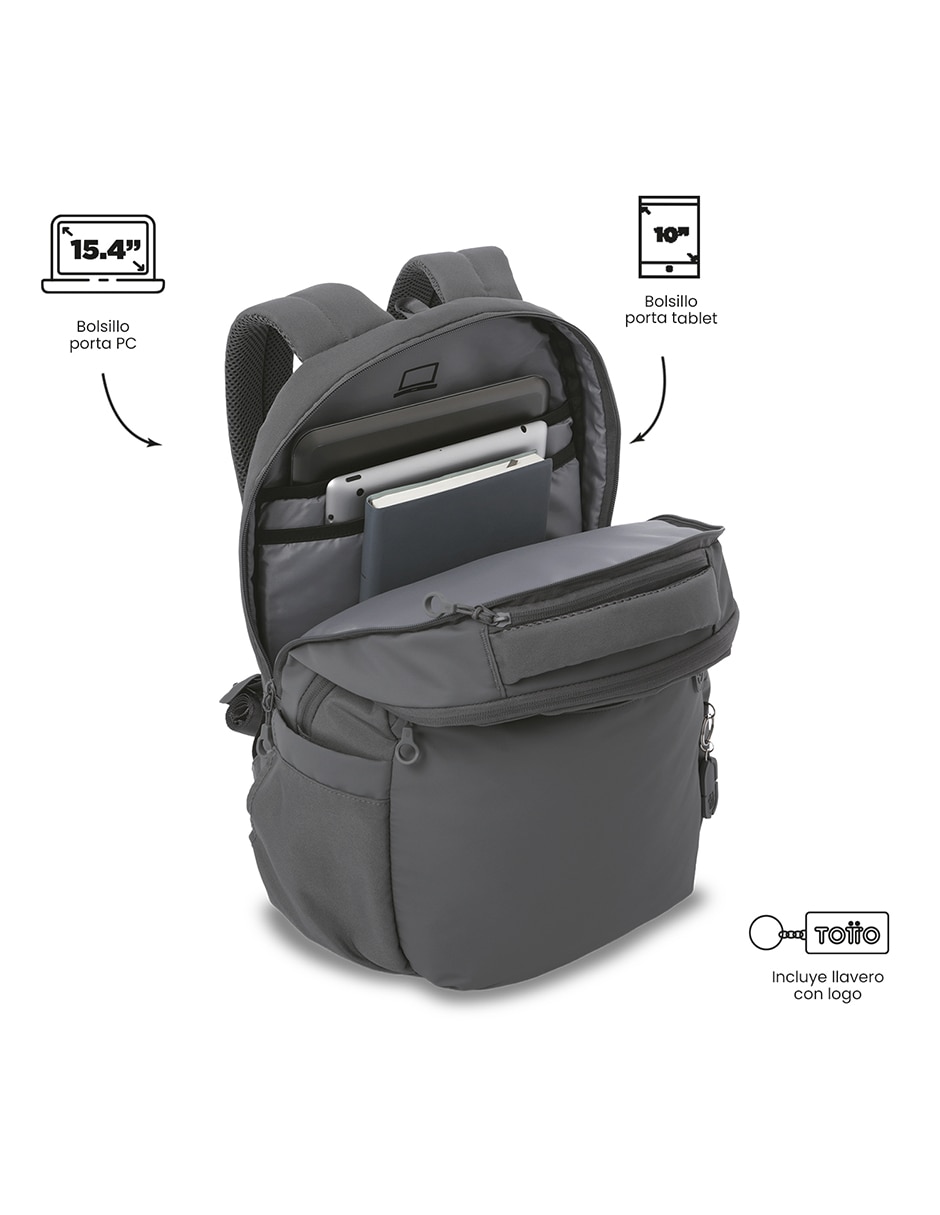 Mochila con portalaptop Totto Steif Ino unisex