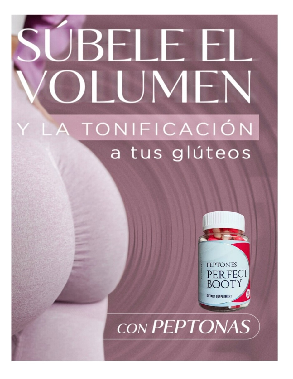 Tratamiento para glúteos Peptonas crecimiento Perfect Body