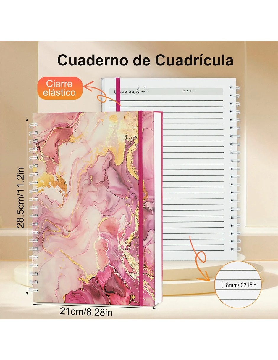 Set libreta Genérica a rayas