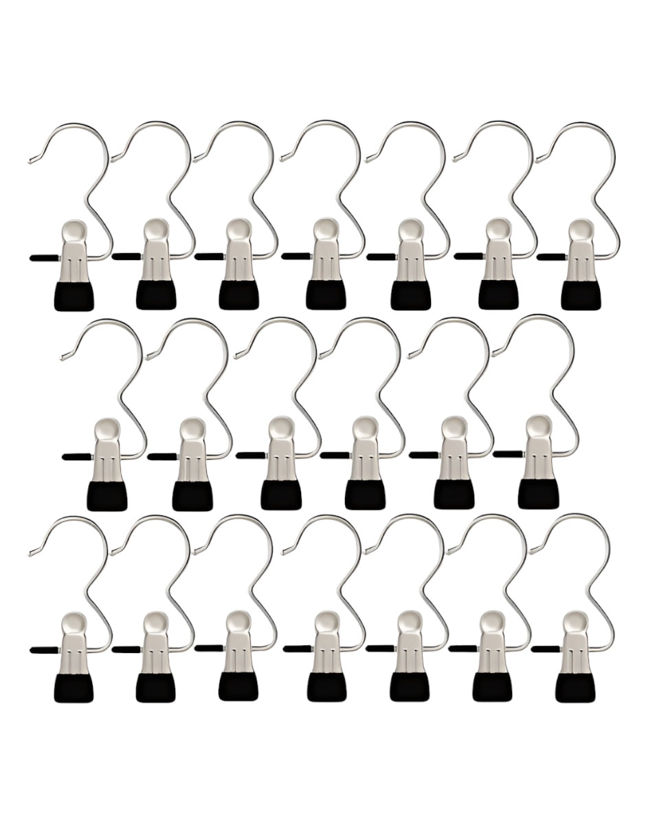 Set gancho de acero inoxidable 20 piezas