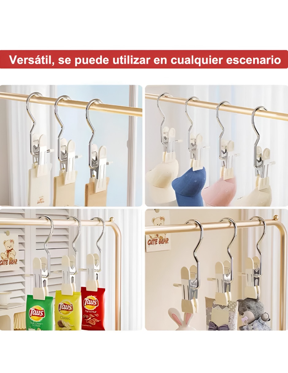 Set gancho de acero inoxidable 20 piezas 2