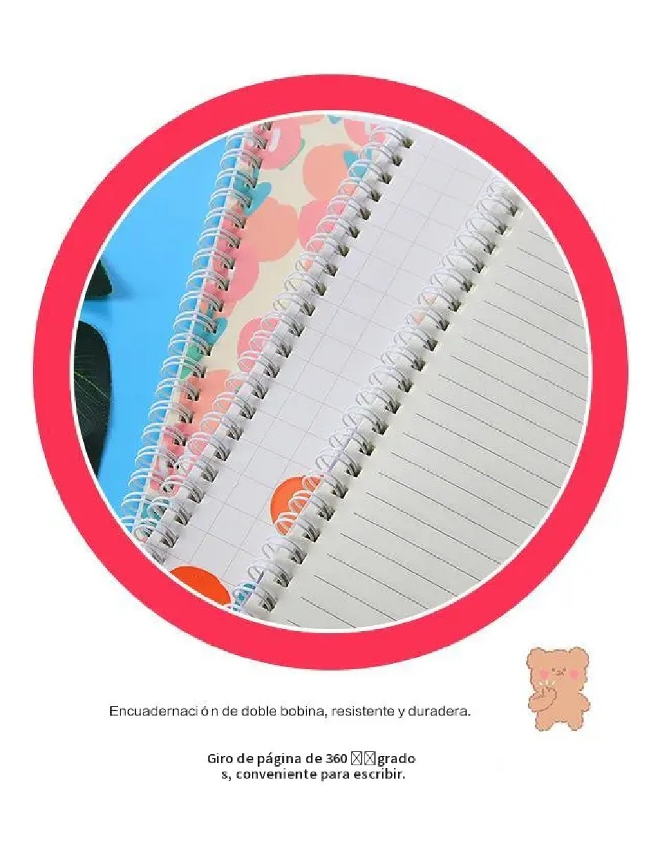 Set libreta Genérica a rayas