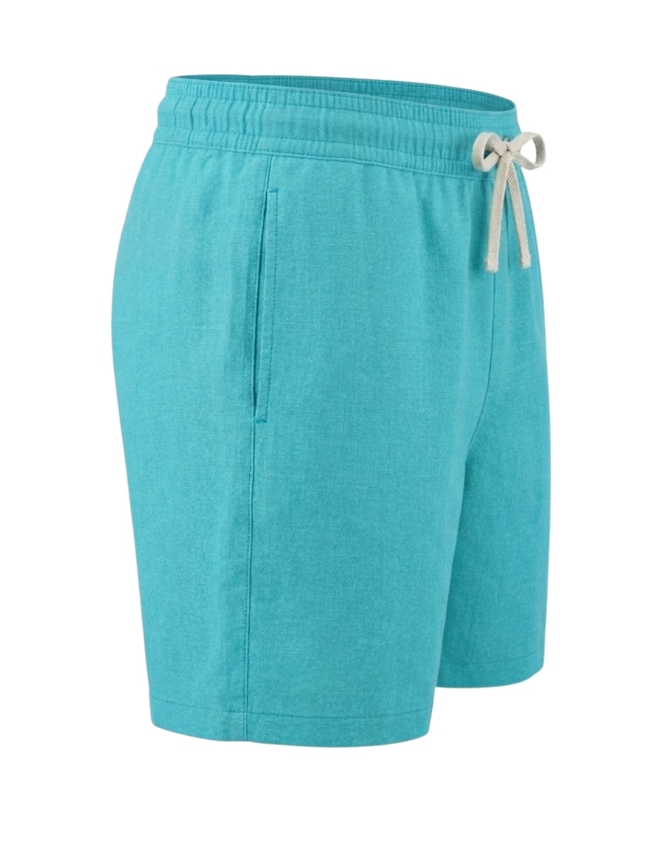 Bermuda comfort de lino para hombre 2
