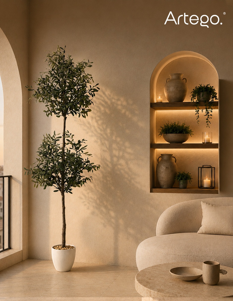 Planta Olivo artificial 5