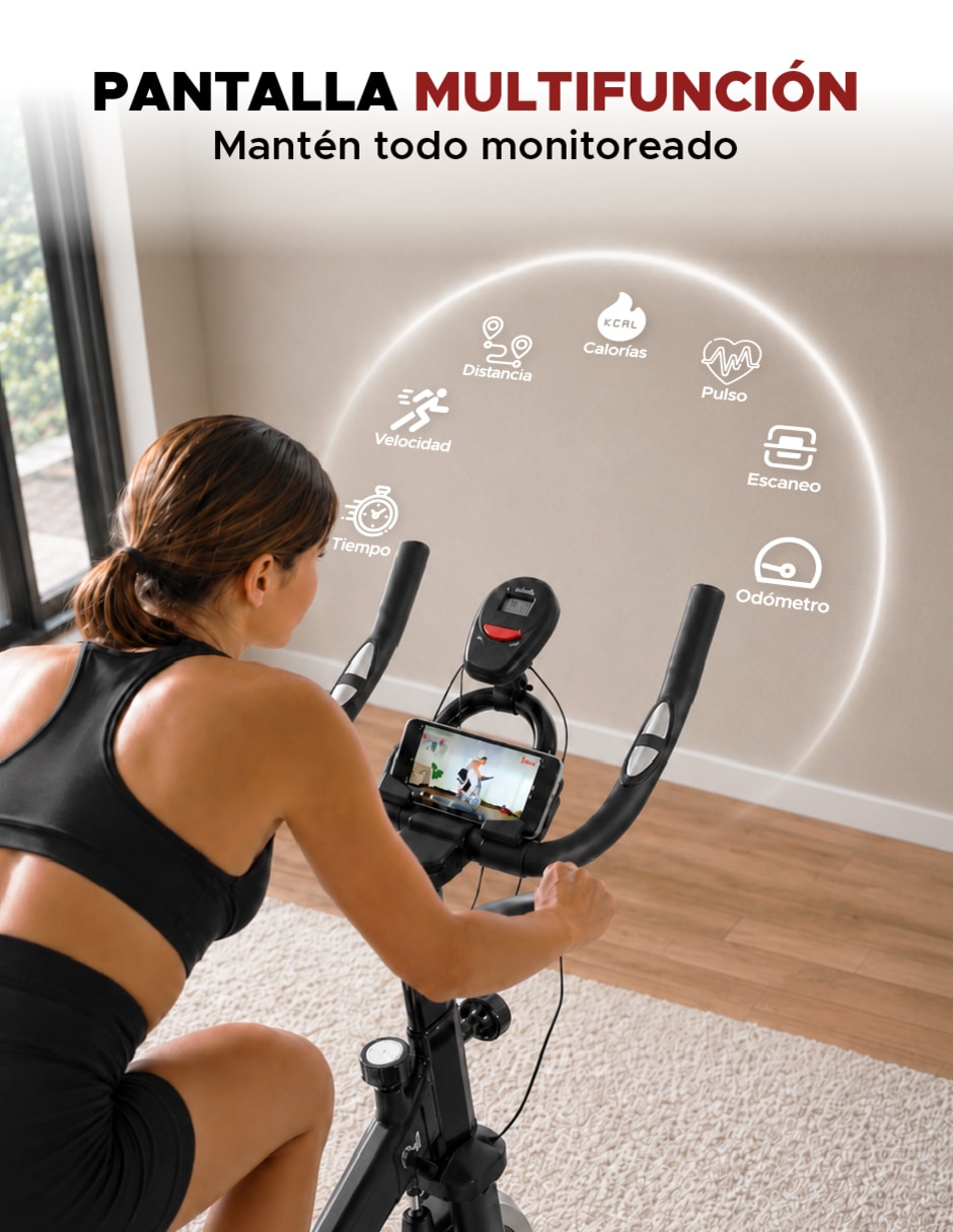 Bicicleta de spinning modelo 2