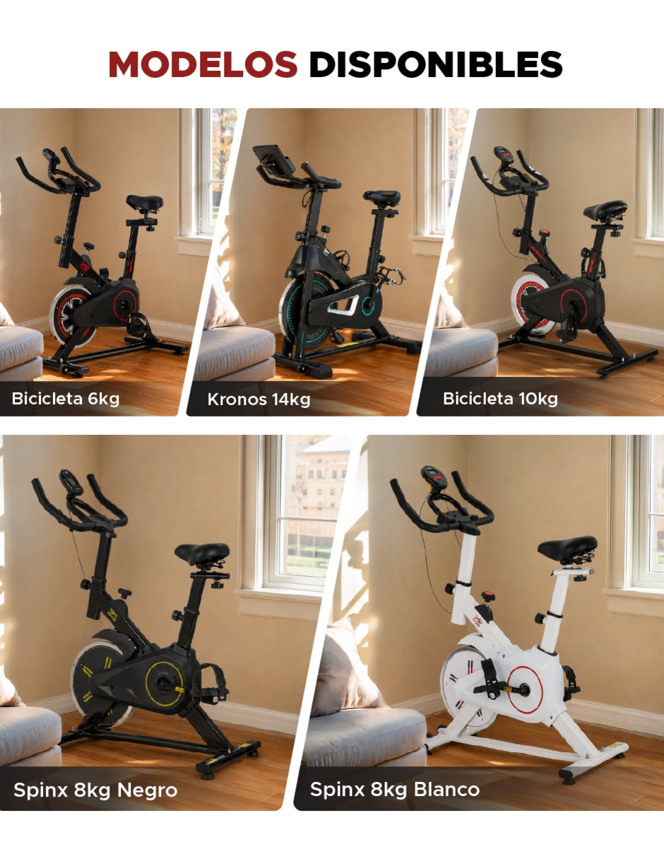 Bicicleta de spinning modelo 5