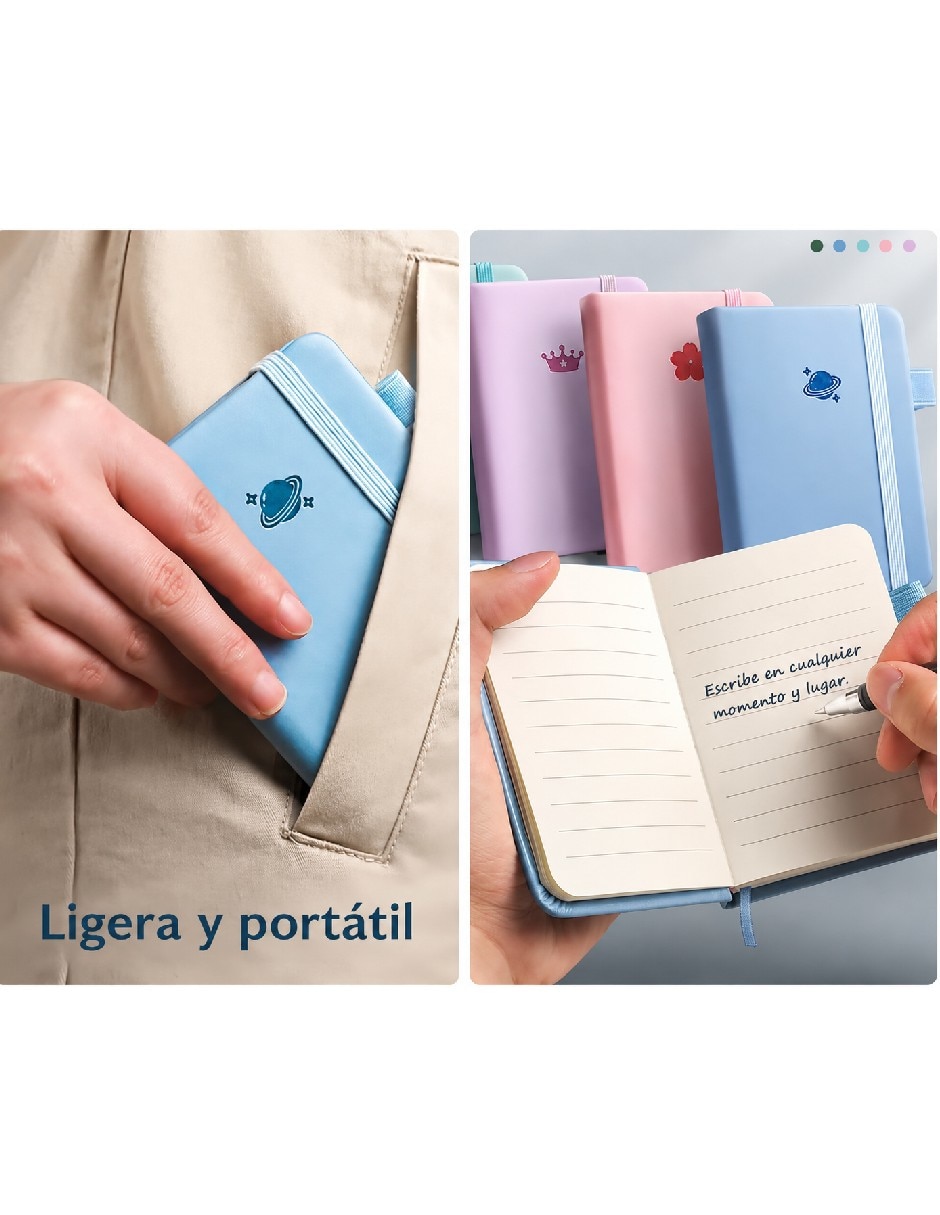 Set libreta Genérica a rayas