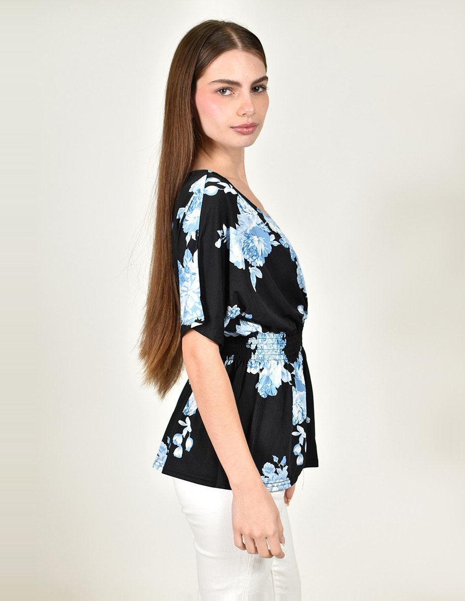 Blusa manga corta para mujer 2