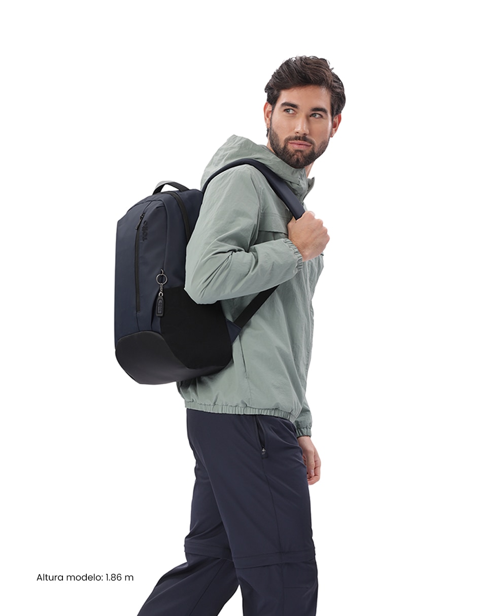 Mochila con portalaptop Totto Detroit para hombre