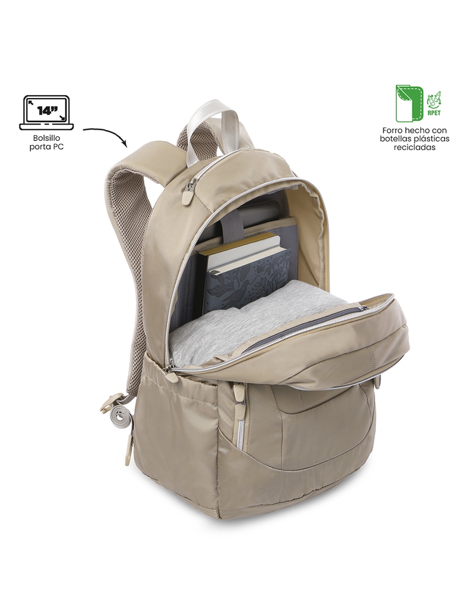 Mochila con portalaptop Totto Goctal 3.0 unisex