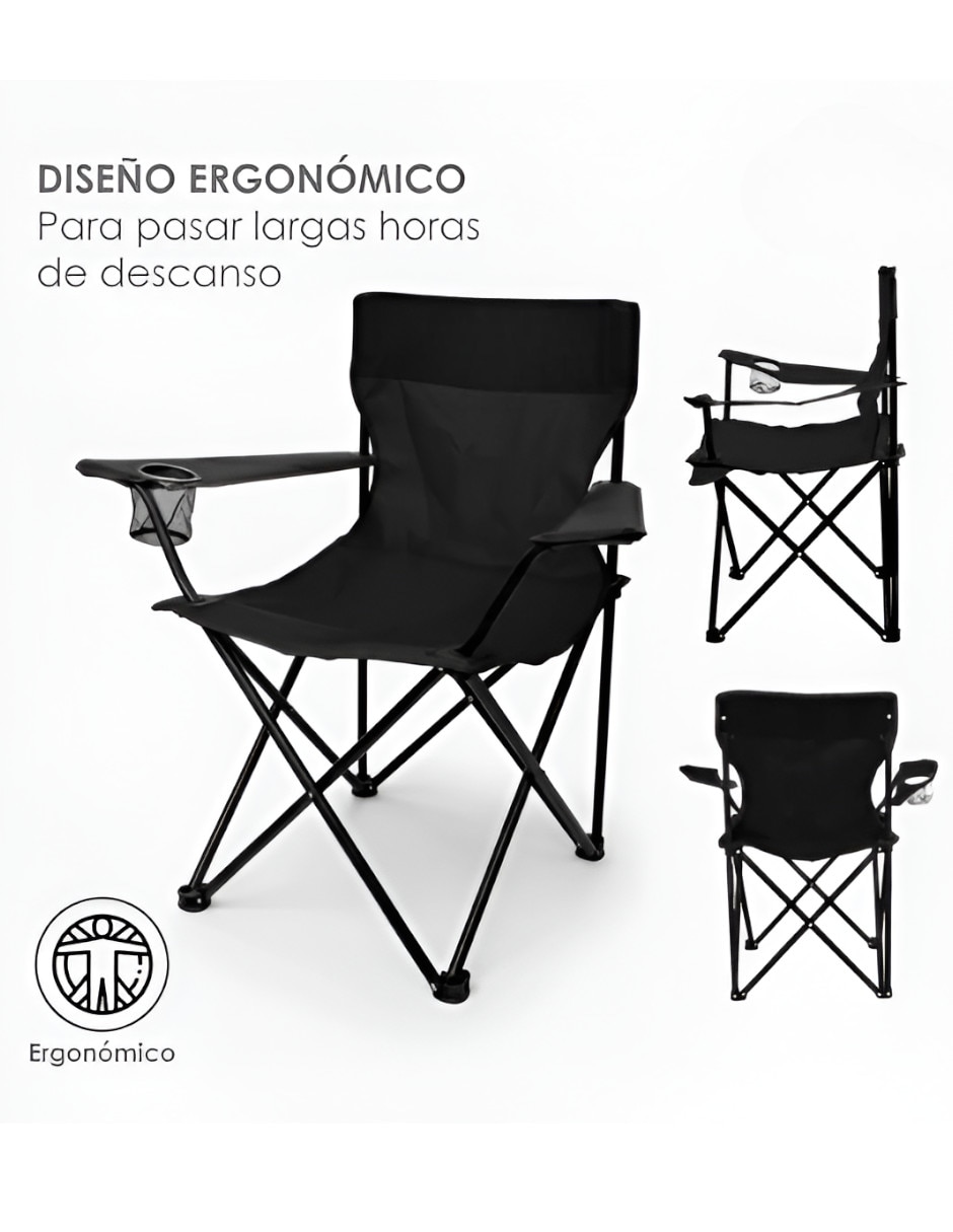 Silla plegable 1 piezas de nylon 3