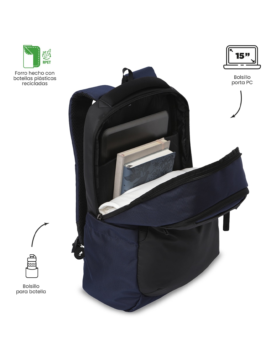 Mochila con portalaptop totto gtx para hombre
