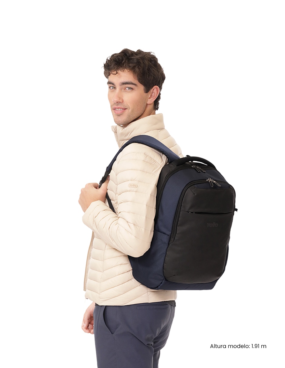 Mochila con portalaptop totto gtx para hombre