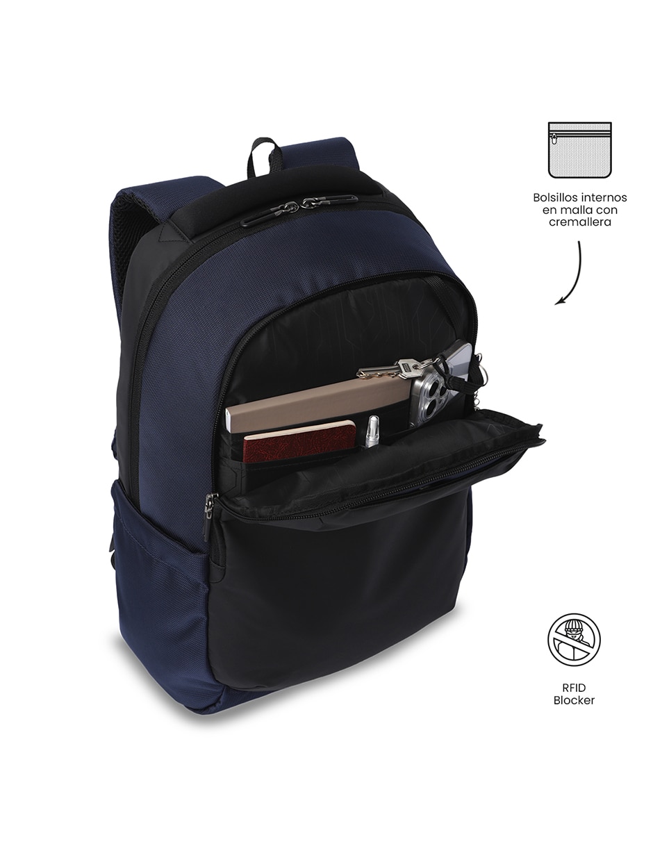 Mochila con portalaptop totto gtx para hombre