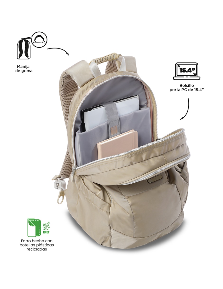 Mochila con portalaptop totto krimmler 3.0 unisex