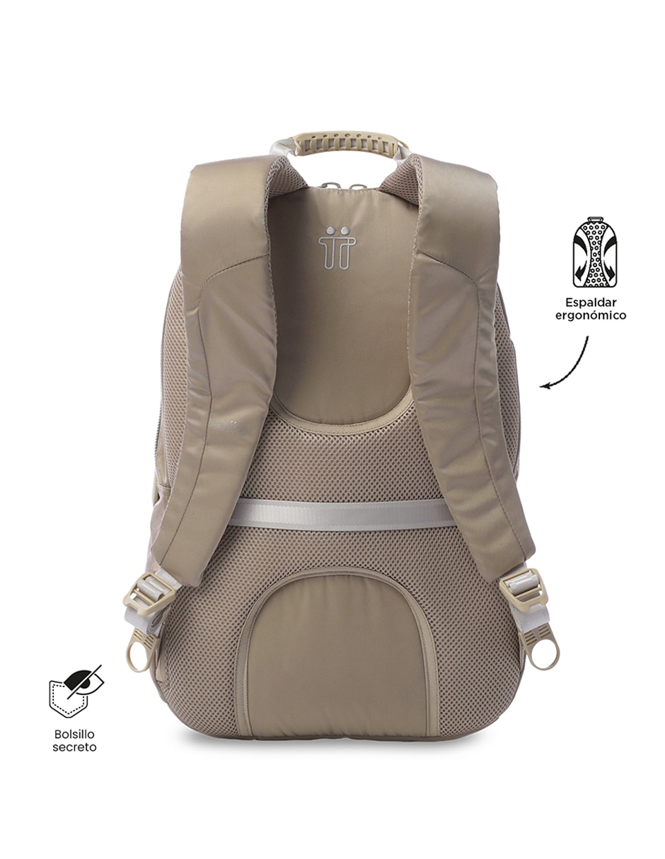Mochila con portalaptop totto krimmler 3.0 unisex