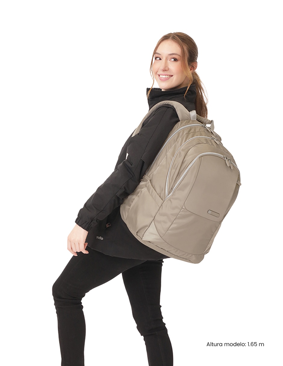 Mochila con portalaptop totto krimmler 3.0 unisex