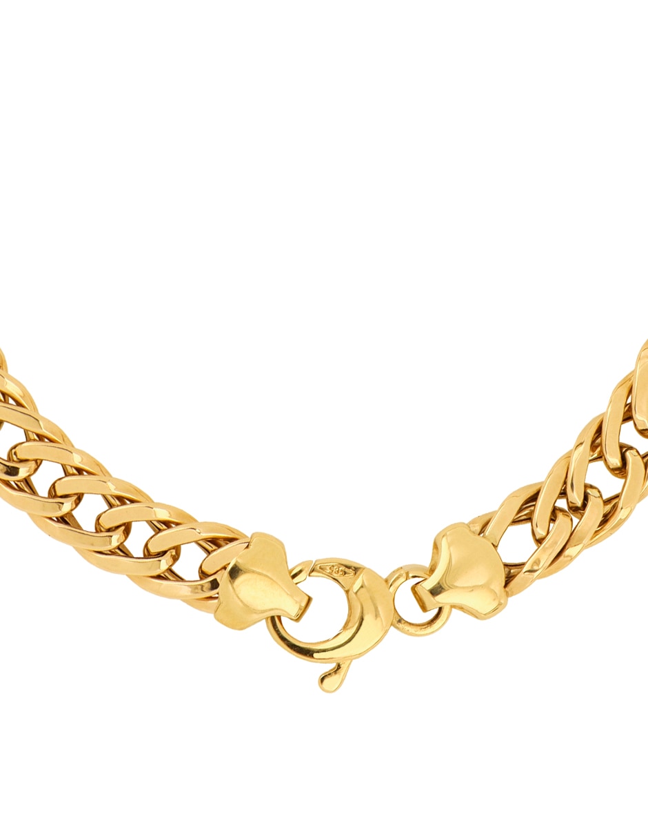 Pulsera de oro amarillo 10 K acabado pulido 2