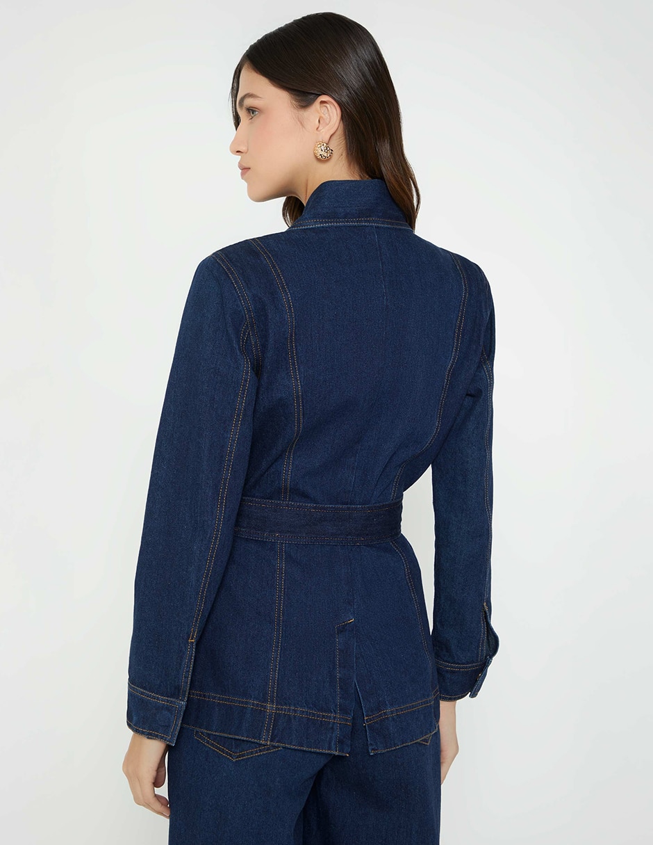 Chamarra cazadora silent luxury para mujer 3