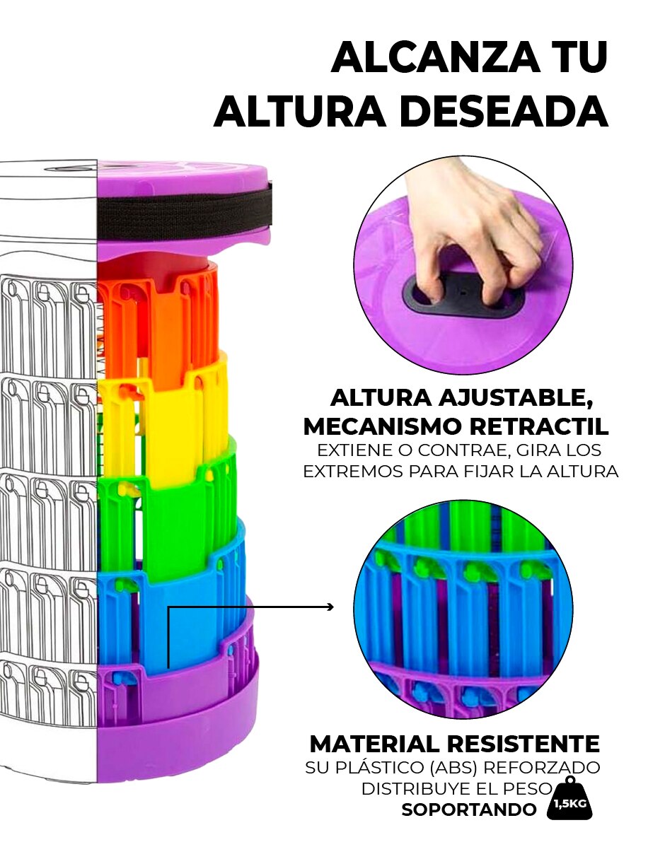 Banco de plástico 3