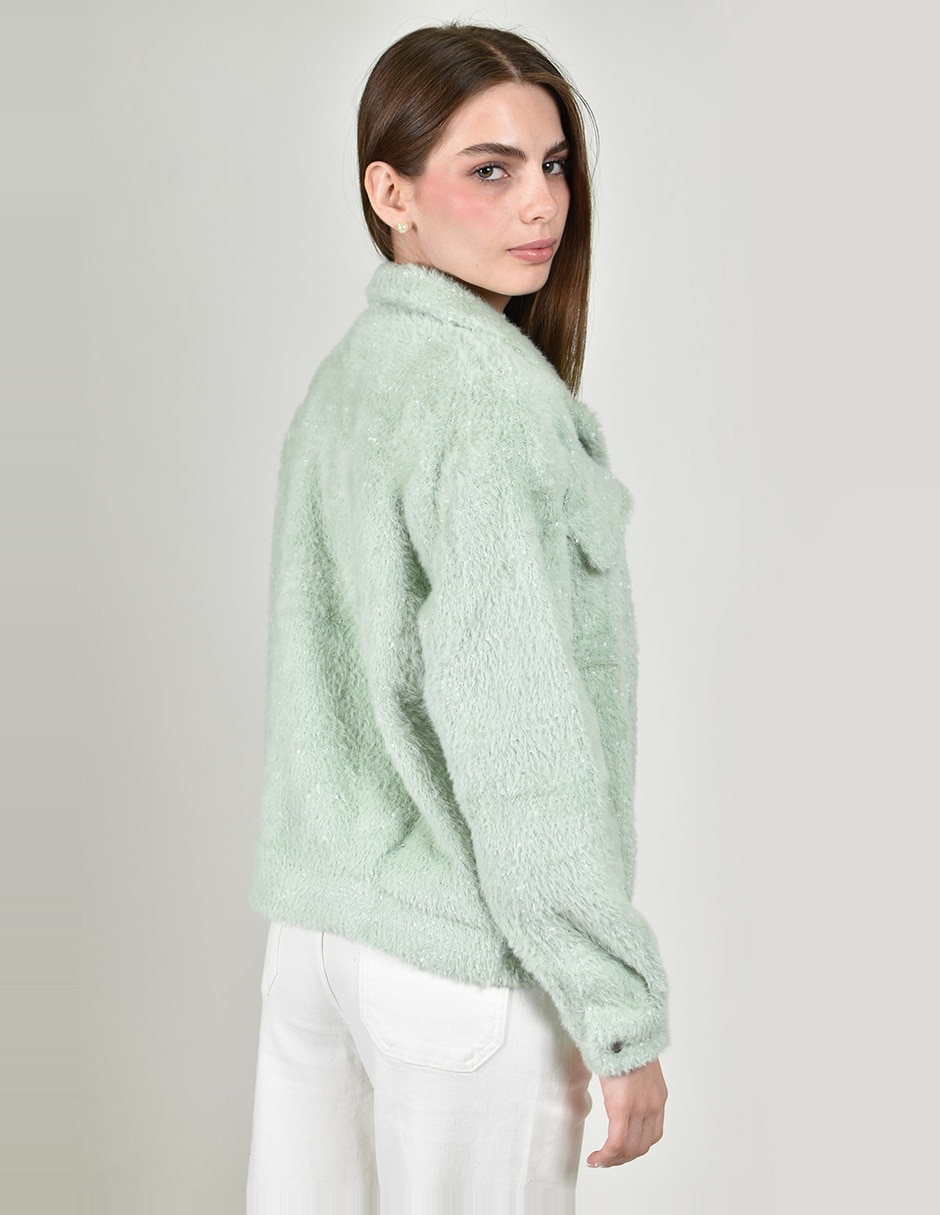 Chamarra acolchada roman fashion para mujer