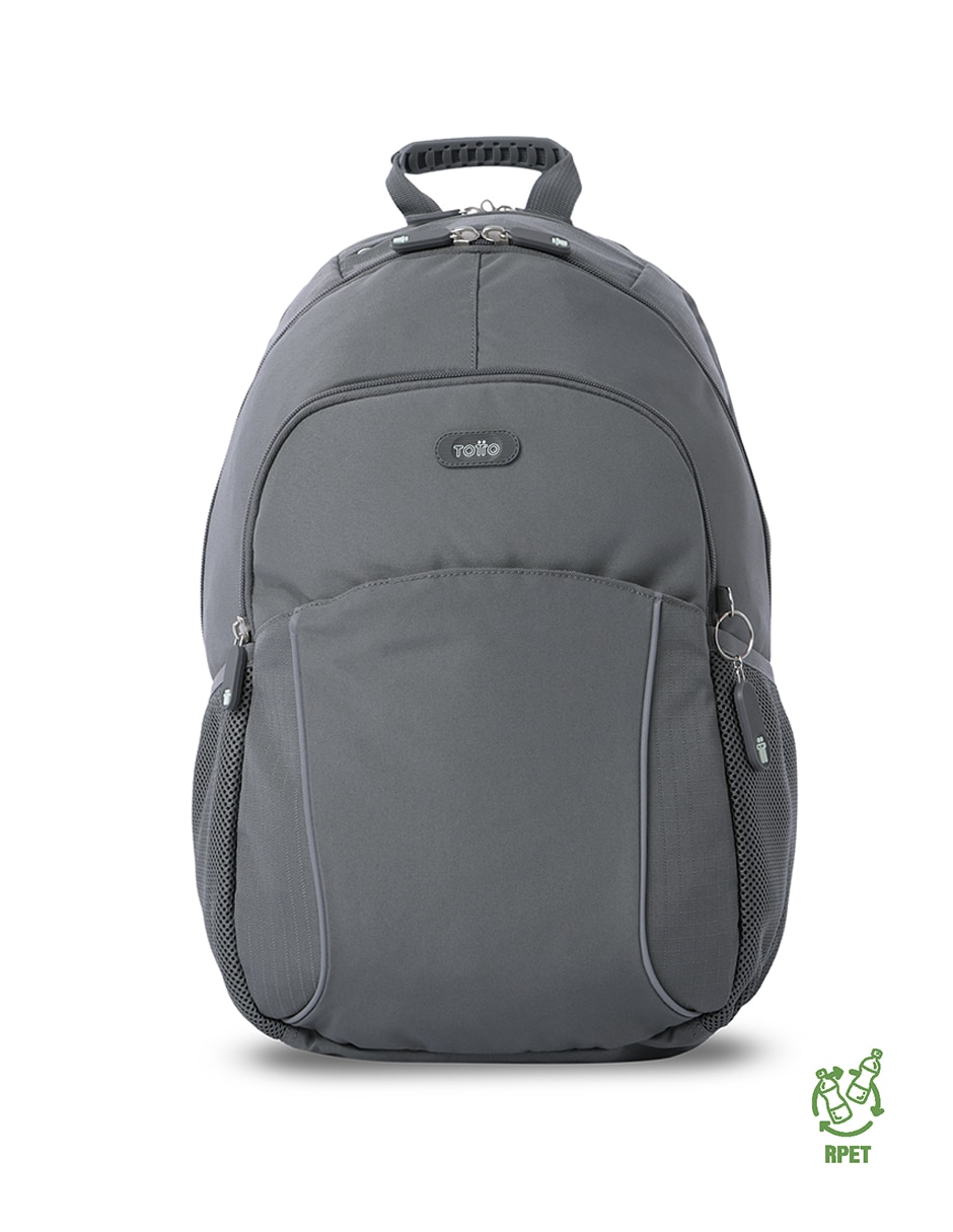 Mochila con portalaptop cambri impermeable unisex 2