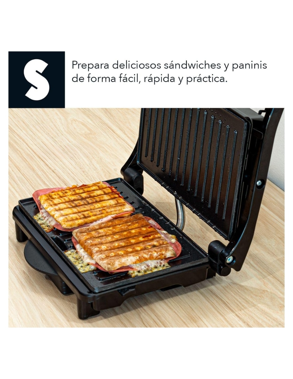 Sandwichera 1000W 4