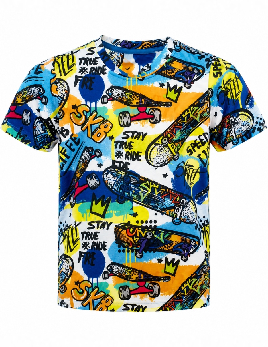 Playera too good manga corta para niño