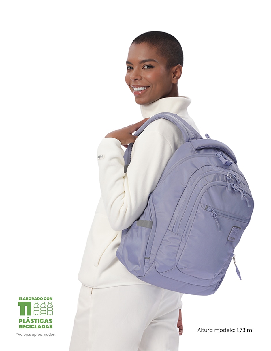 Mochila con portalaptop impermeable unisex 5