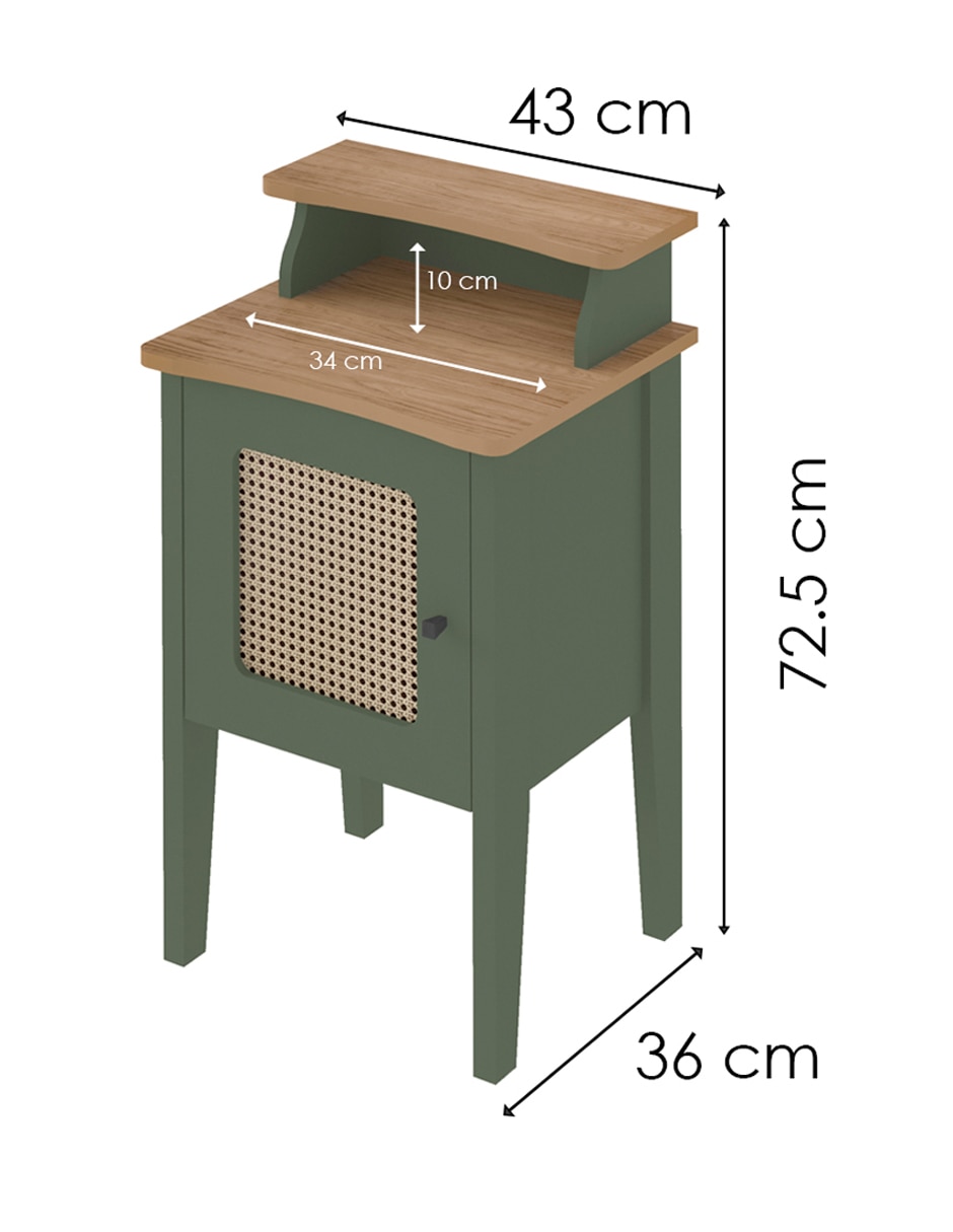 Mesa auxiliar armable Bertolini