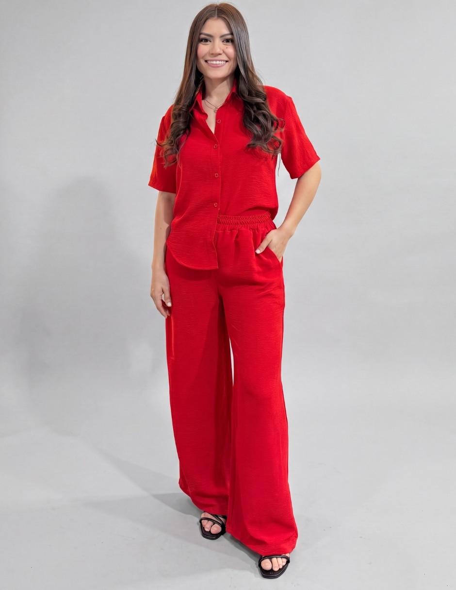 Conjunto casual yaretni para mujer