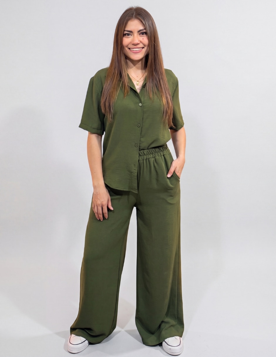 Conjunto casual yaretni para mujer 1