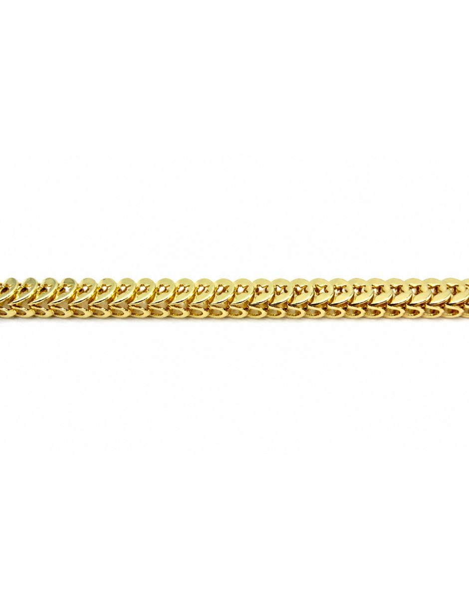 Pulsera de oro laminado 14 k acabado brillante 3