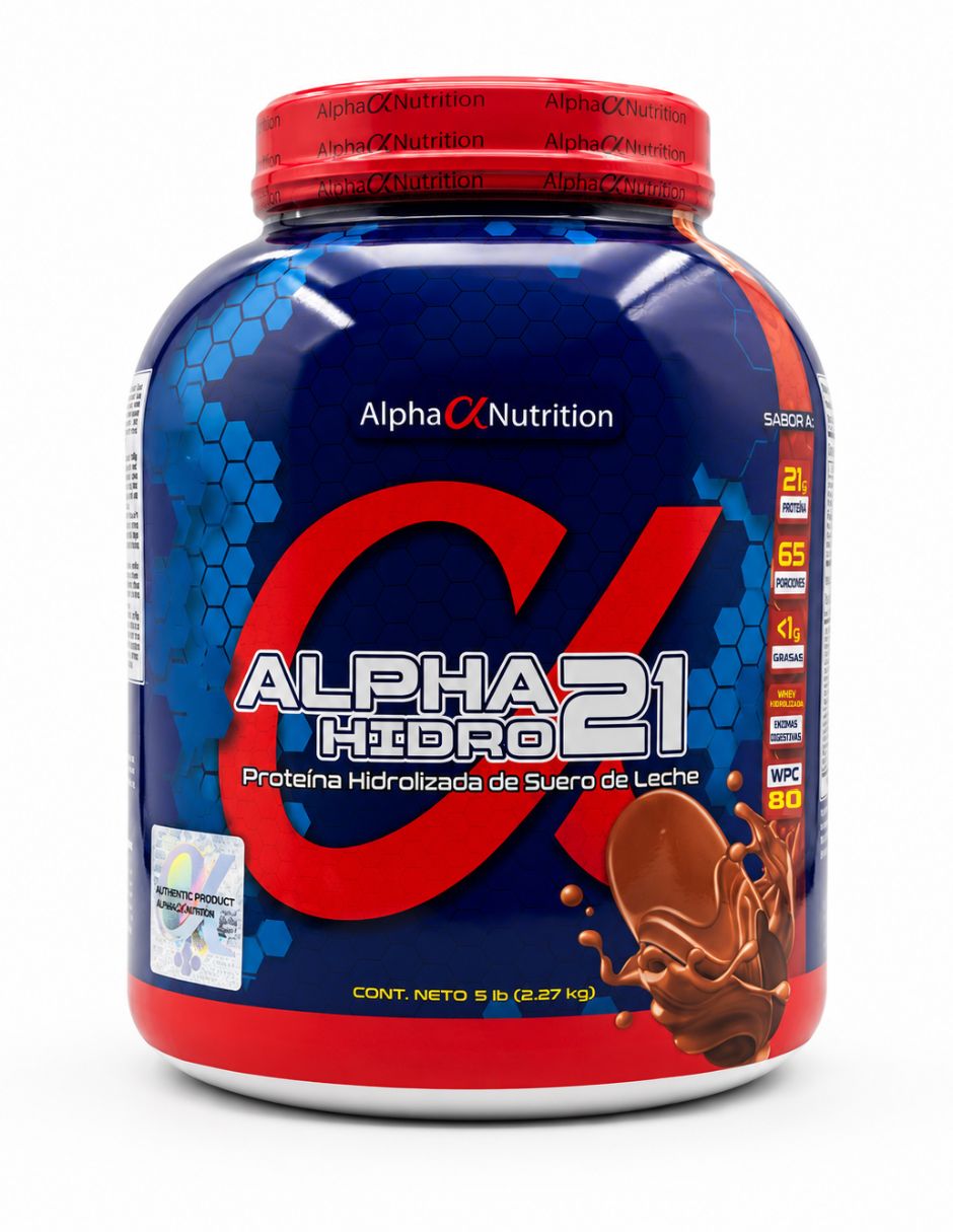 Alpha Hidro 21 con proteína de suero de leche sabor caramelo de 2.2 Kg Alpha Hidro 21 con proteína de suero de leche sabor caramelo de 2.2 Kg