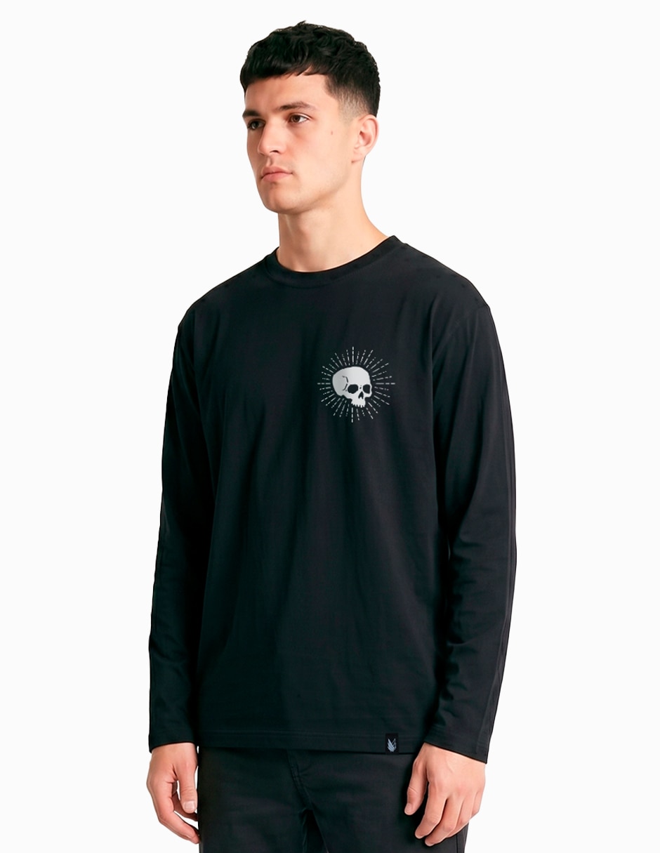 Playera midnight souls cuello redondo para hombre 3