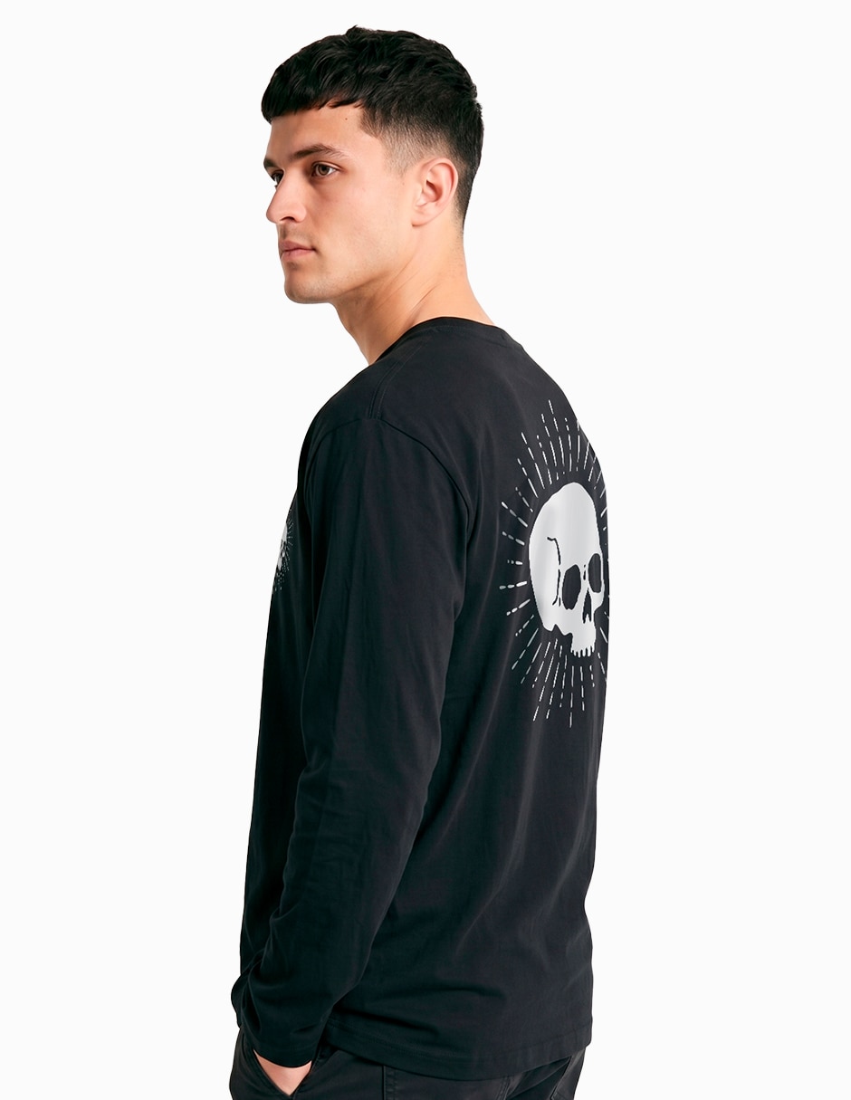 Playera midnight souls cuello redondo para hombre 5