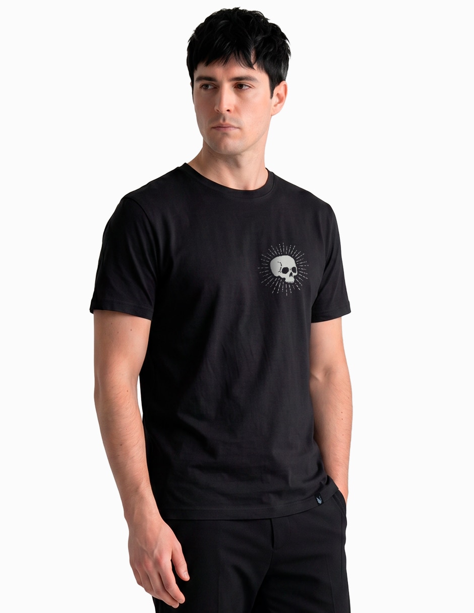 Playera midnight souls cuello redondo para hombre 3