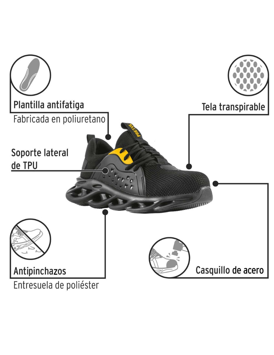 Zapatos de seguridad pretul
