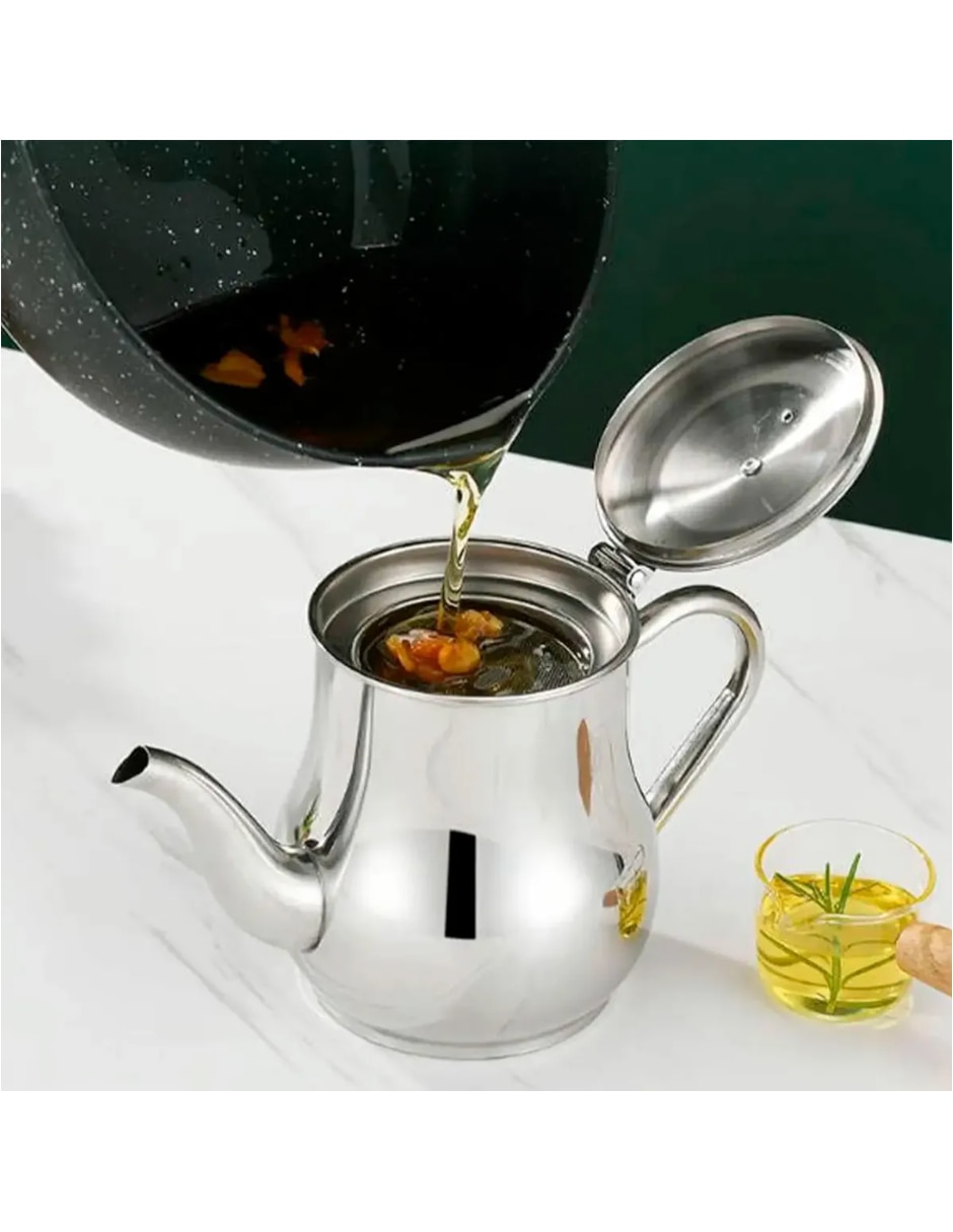 Aceitera de acero inoxidable 2